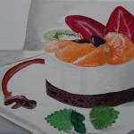 Bavarois aux fruits