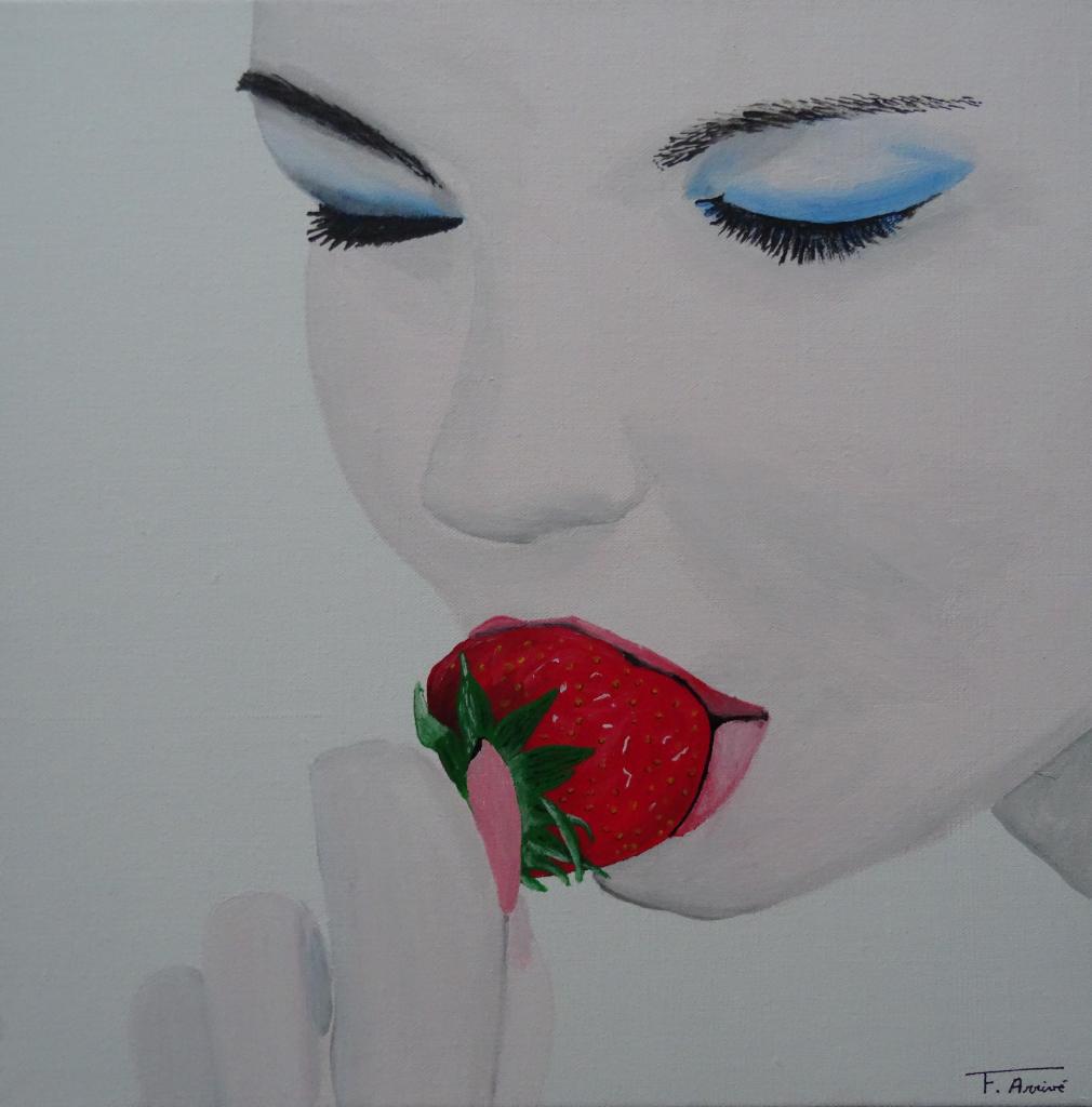 La femme à la fraise