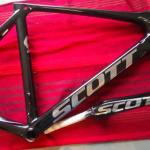 Velo scott chrome et noire